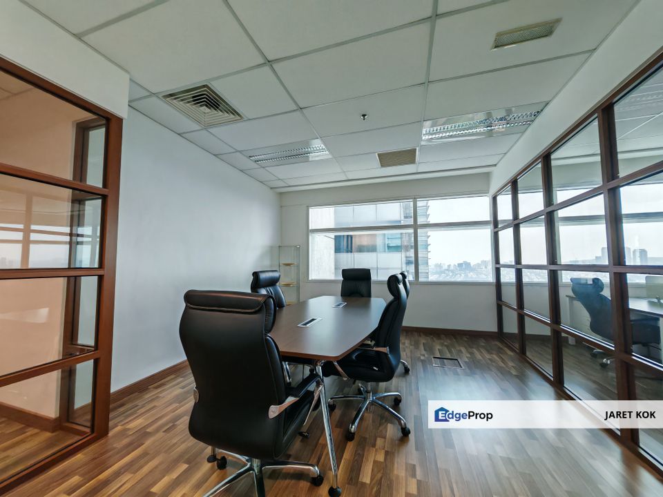 Q Sentral KL Sentral Kuala Lumpur, Corporate Office For Sale Partially Furnished in High Density Area, Kuala Lumpur, KL Sentral