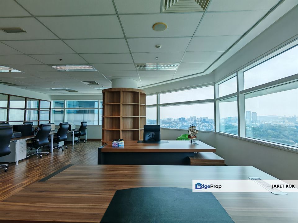 Q Sentral KL Sentral Kuala Lumpur, Corporate Office For Sale Partially Furnished in High Density Area, Kuala Lumpur, KL Sentral