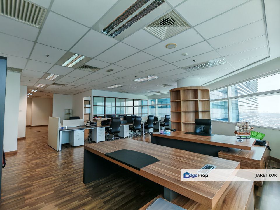 Q Sentral KL Sentral Kuala Lumpur, Corporate Office For Sale Partially Furnished in High Density Area, Kuala Lumpur, KL Sentral