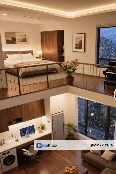 Very Cheap/ Loft studio/ northbank/ Corliss Residence/ Special layout, Sarawak, Kuching