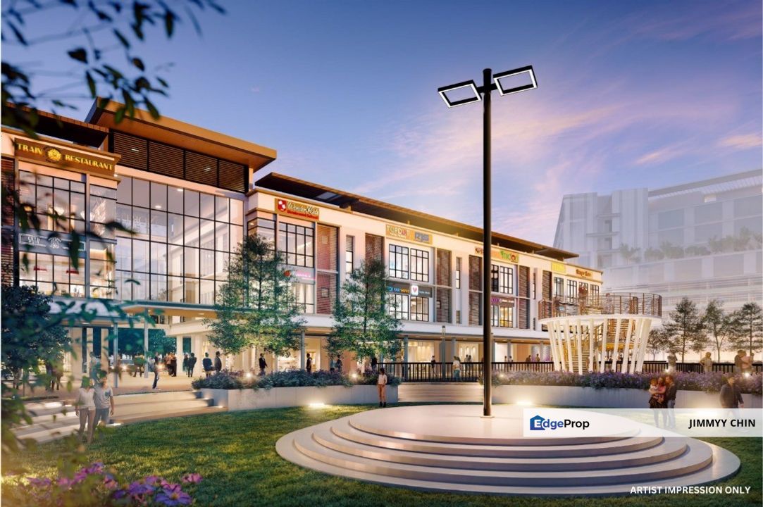 Very Cheap/ Northbank Central/ New 3 storey/ Strata title/ near Regency hospital, Sarawak, Kuching