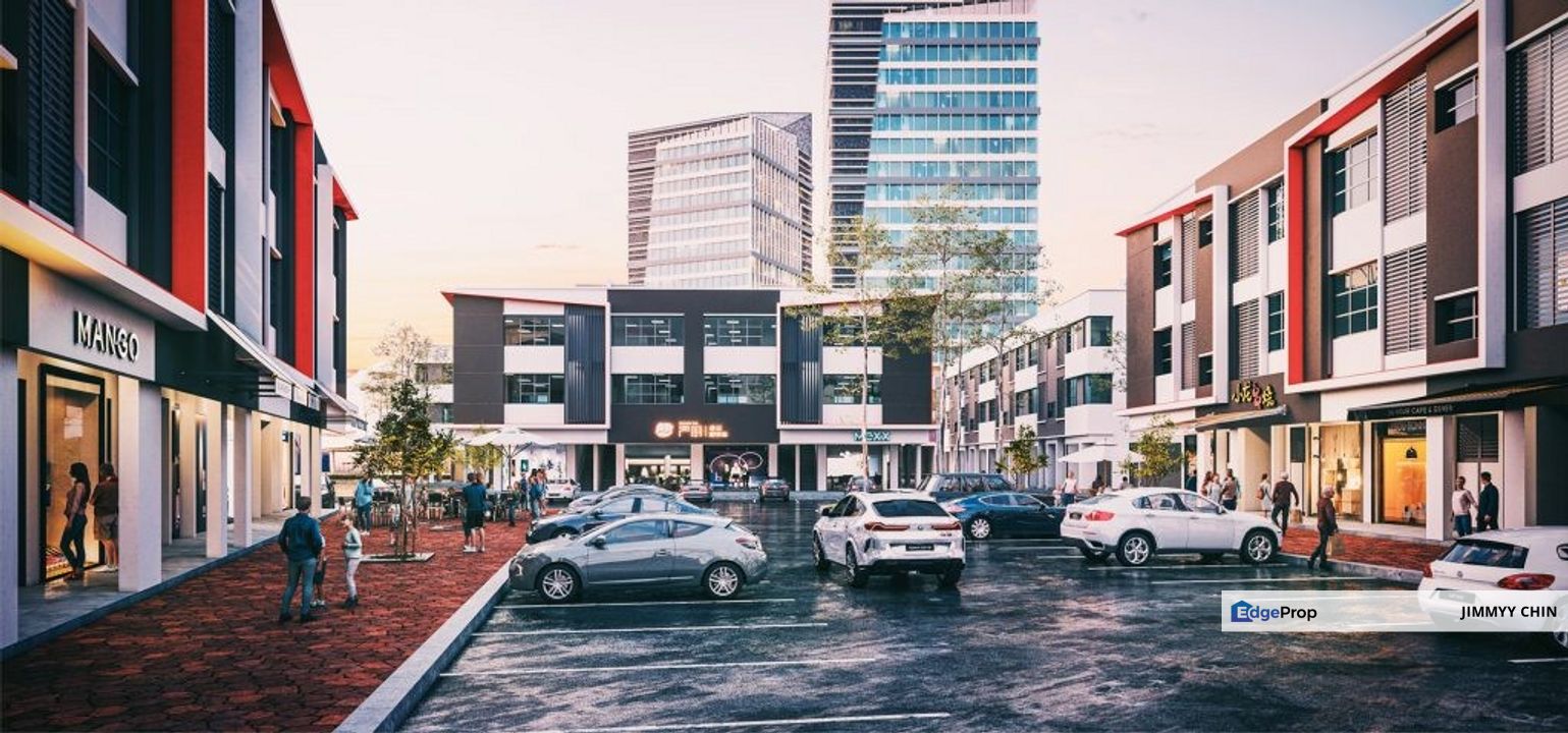 Very Cheap/ New 3 storey shoplot/ Atrium/ Arden City township/ near medical centre, Sarawak, Kota Samarahan