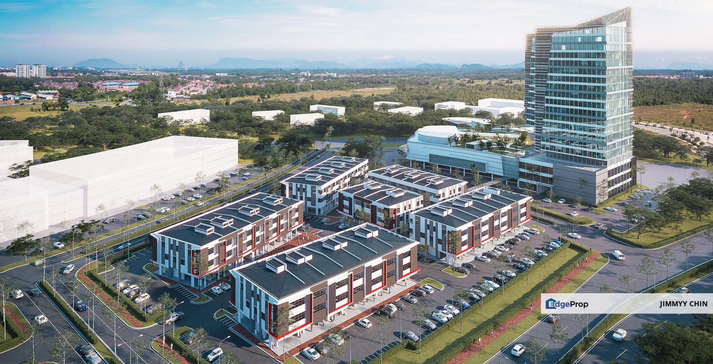 Very Cheap/ New 3 storey shoplot/ Atrium/ Arden City township/ near medical centre, Sarawak, Kota Samarahan