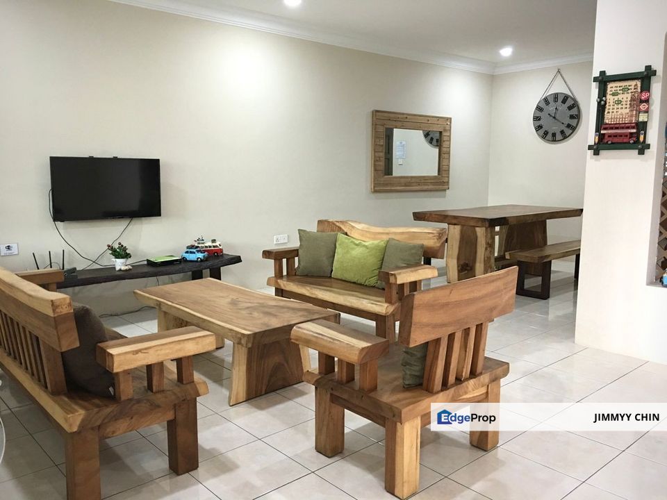 Cheap/ Laksamana cheng ho/ 2 storey terrace/ fully furnished/ 4 bedroom, Sarawak, Kuching