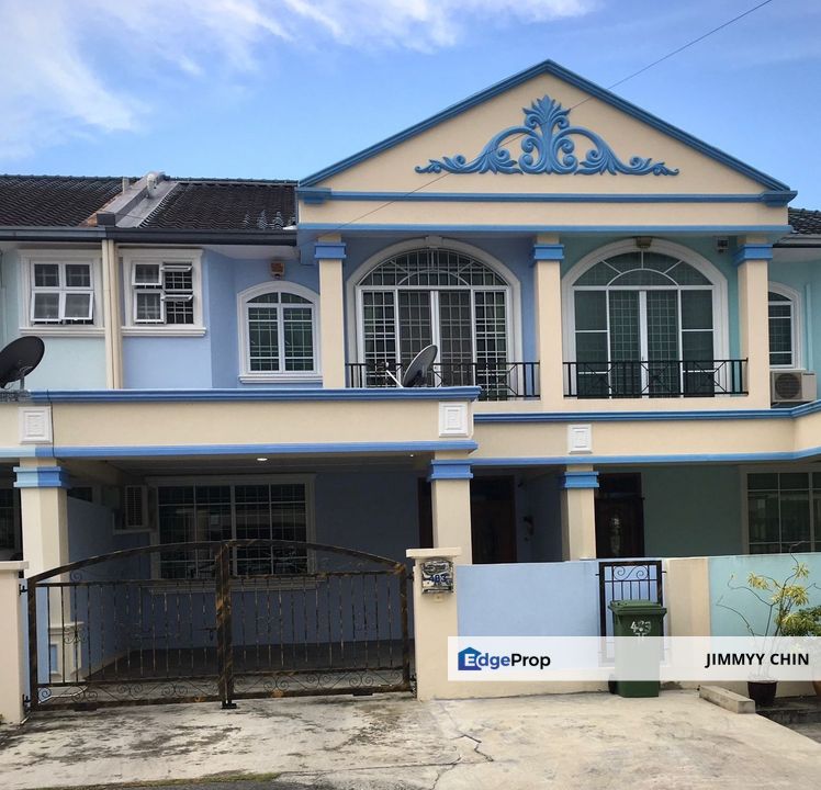 Cheap/ Laksamana cheng ho/ 2 storey terrace/ fully furnished/ 4 bedroom, Sarawak, Kuching