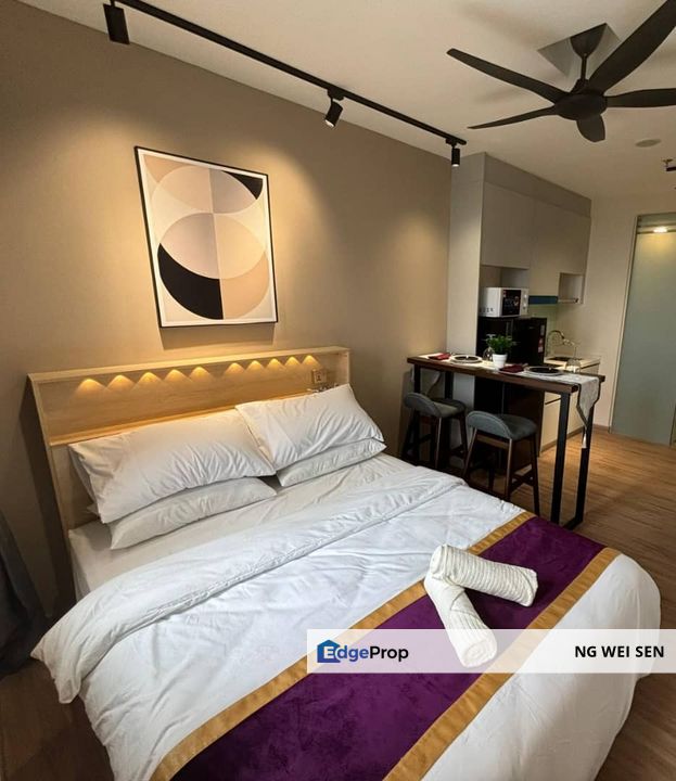 Brickfields Riveria City Studio Walking Distance Monorail & KL Sentral Ready for Rent, Kuala Lumpur, KL Sentral