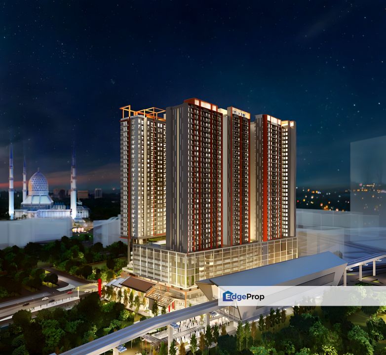 Seksyen 14 Shah Alam Sena Residence Type E for Sale LRT Dato Menteri, Selangor, Shah Alam
