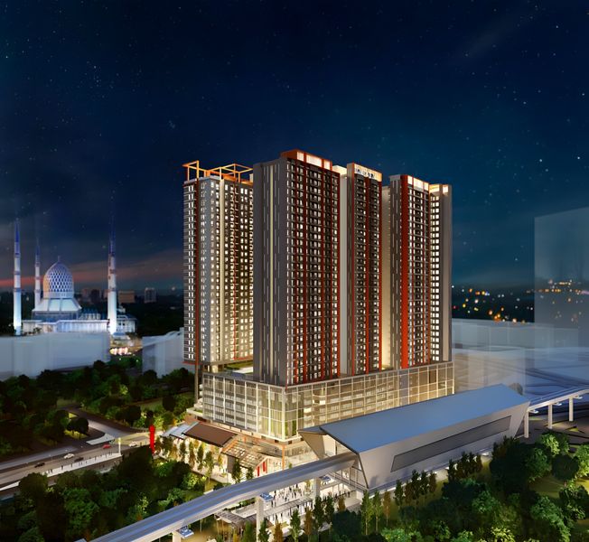 Seksyen 14 Shah Alam Sena Residence Type C for Sale LRT Dato Menteri, Selangor, Shah Alam