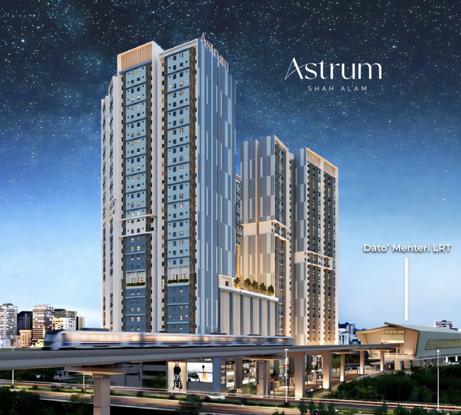 Seksyen 14 Shah Alam Astrum Type D for Sale LRT Dato Menteri, Selangor, Shah Alam