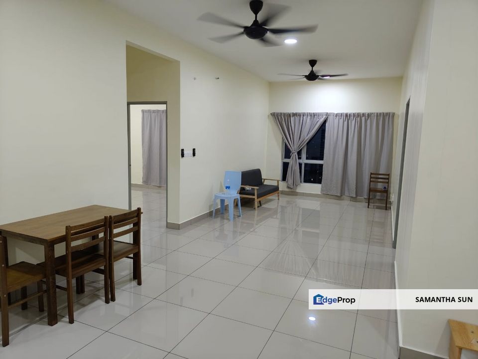 🔥 Partially Furnished Condo Near MRT Kajang | 3R2B | 1024 sqft | 2 Carparks | Move-in Ready, Selangor, Kajang