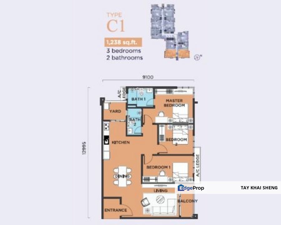 🔥 Astra Residence Puchong | 750m to LRT | Lakeside Living | From RM311K, Selangor, Puchong