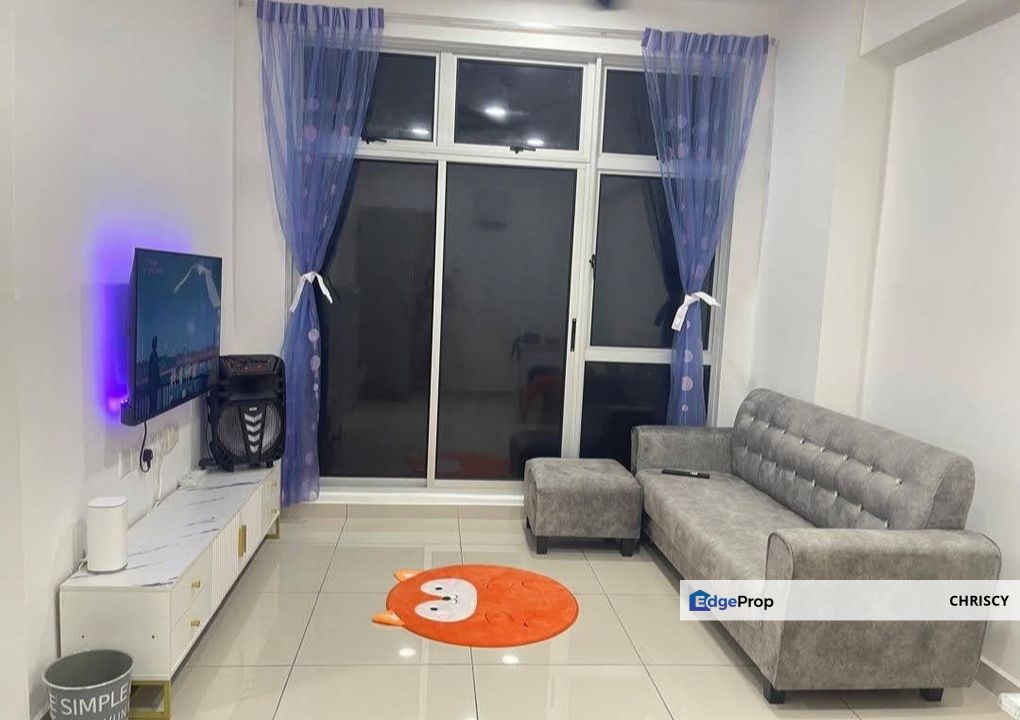 Midas Seri Alam Apartment 2 Bed 2 Barth Fully Furnished For Sale, Johor, Pasir Gudang