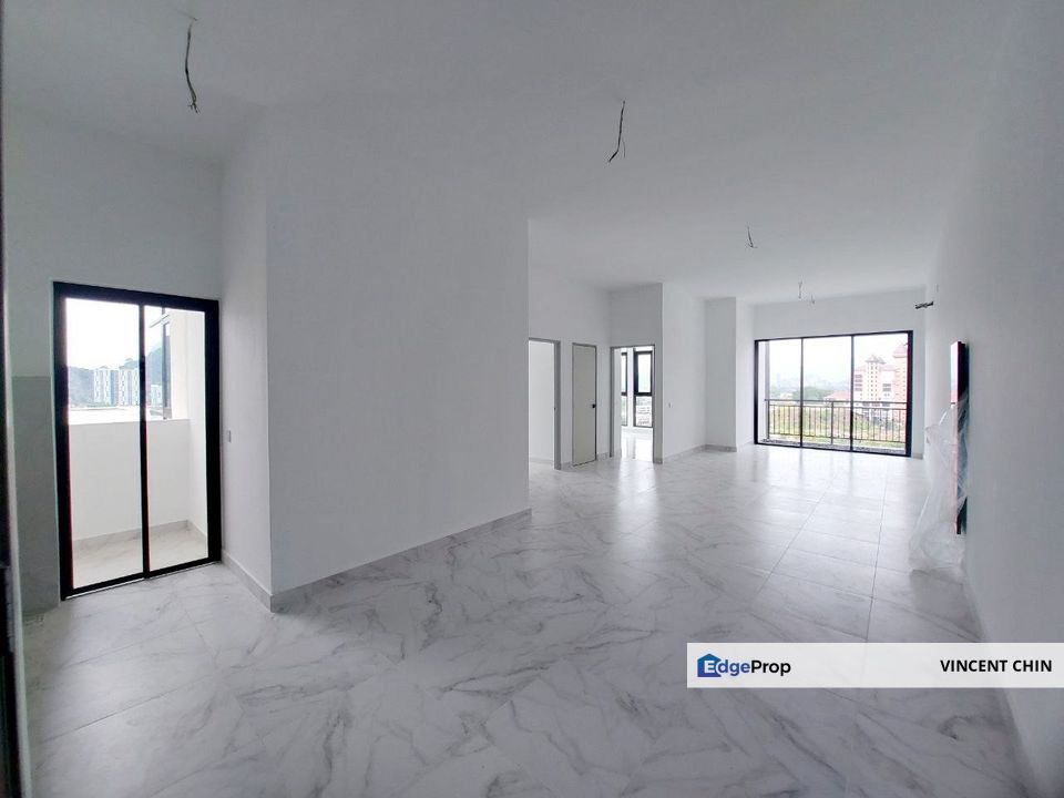 Palazzo Condo Ipoh Garden East, Brand New bare unit high floor for rent, Perak, Ipoh