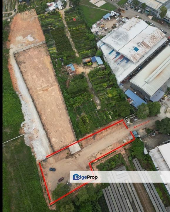1.57 acre Bukit indah industrial park industrial flat land for sale , Selangor, Sungai Buloh