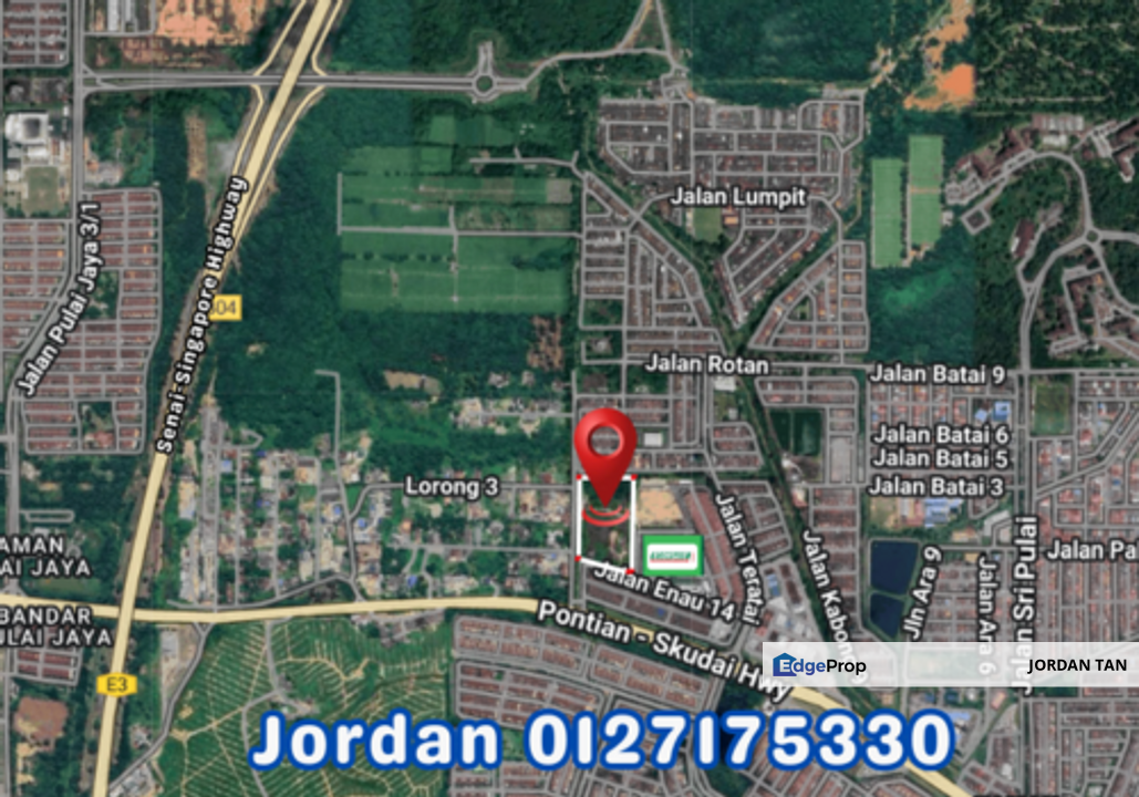 Taman Teratai, Pulai, Kangakar Pulai 2-Storey Terrace House (New), Johor, Skudai