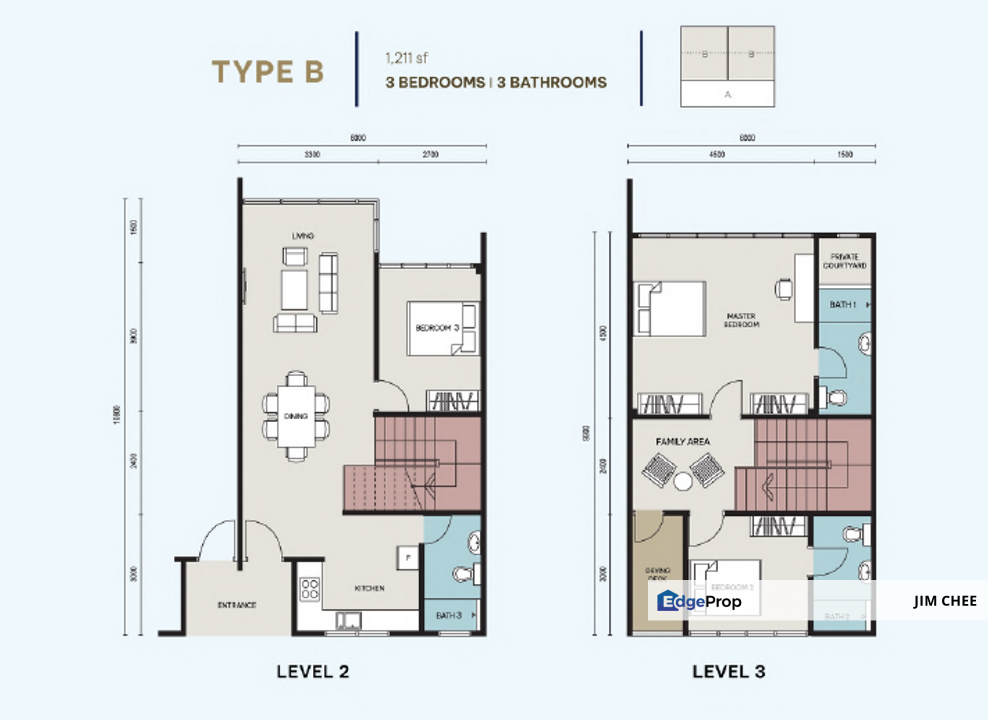 The Seed Townhouse, Johor, Skudai