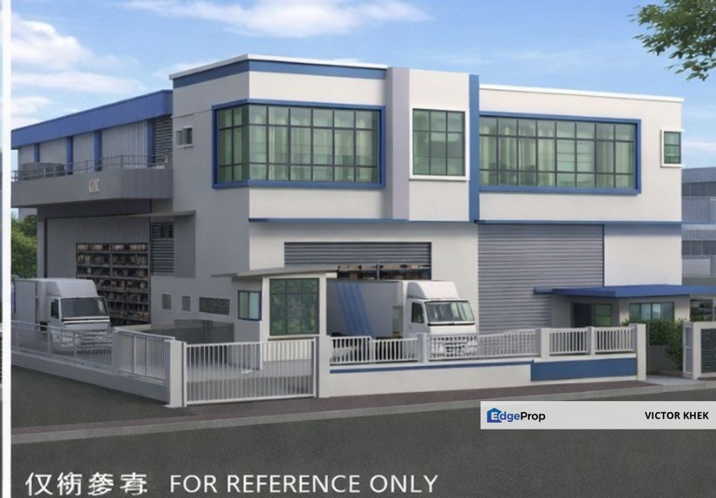 Jb New Semi Detached Medium Industry Factory, Johor, Ulu Tiram