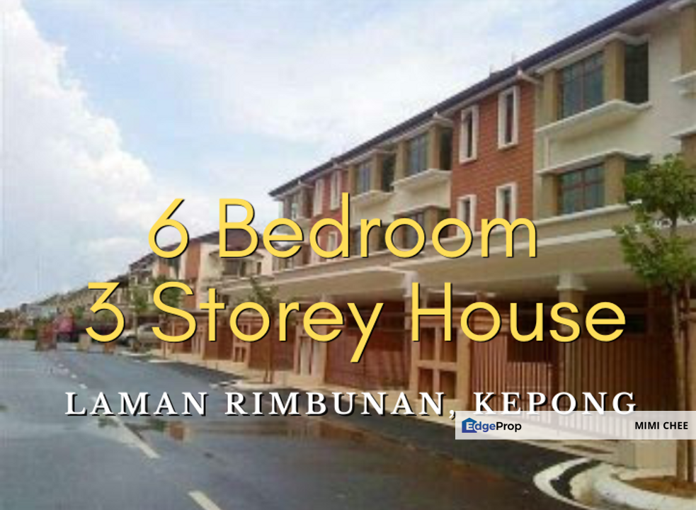 3-storey Terraced House For Rent @ Kepong, Laman Rimbunan, Kuala Lumpur, Kepong