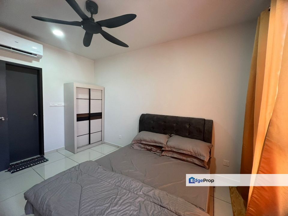 [Rent] Gaia Residence - Full Furnished - 750sf - 3R2B2P - Gamuda Garden, Rawang, Selangor, Rawang