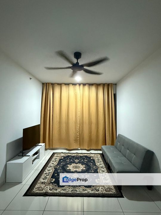 [Rent] Gaia Residence - Full Furnished - 750sf - 3R2B2P - Gamuda Garden, Rawang, Selangor, Rawang