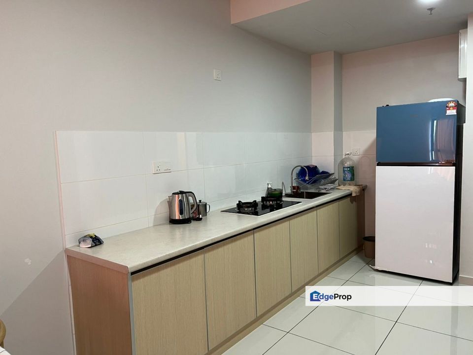 [Rent] Gaia Residence - Full Furnished - 750sf - 3R2B2P - Gamuda Garden, Rawang, Selangor, Rawang