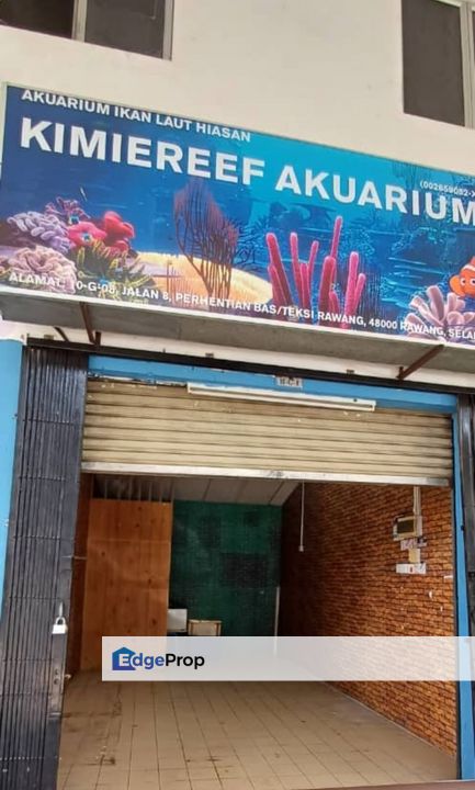 [Rent] Shoplot Rawang - Ground Floor - Near Bus Station, Selangor, Gombak