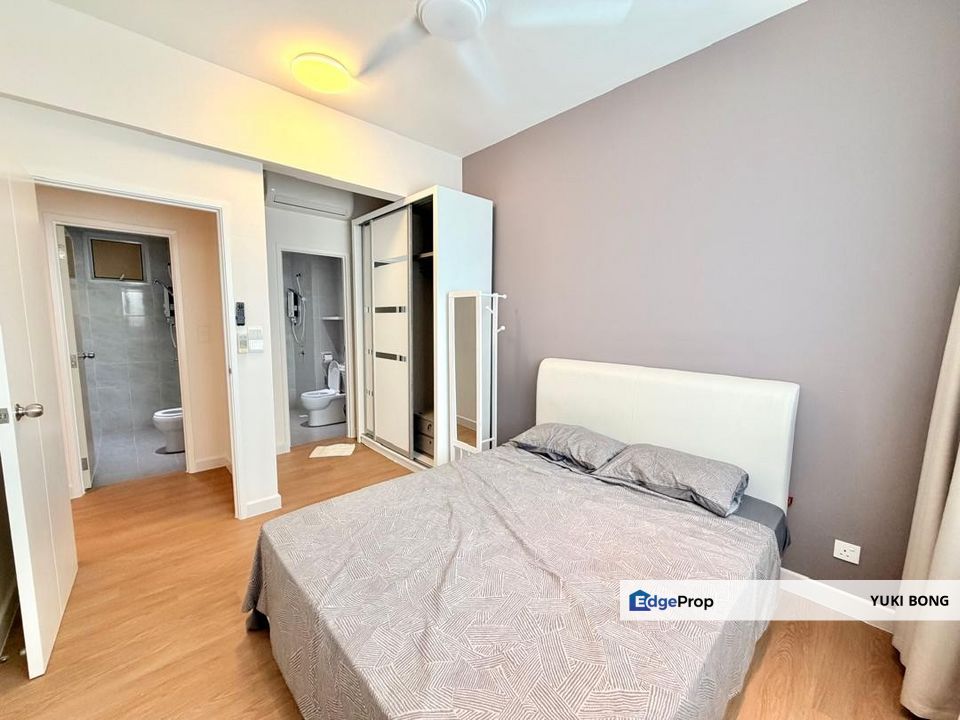 I-santorini brand new unit timber flooring , Penang, Tanjung Tokong