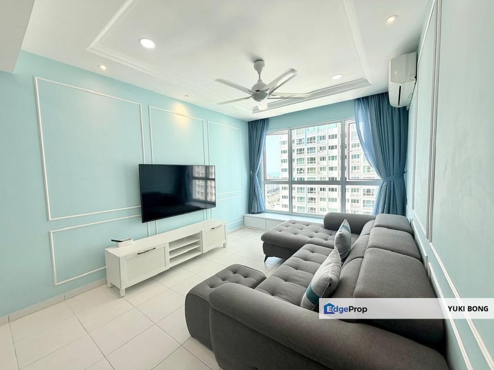 I-Santorini Brezzy Theme Super Good Condition Seaview , Penang, Tanjung Tokong