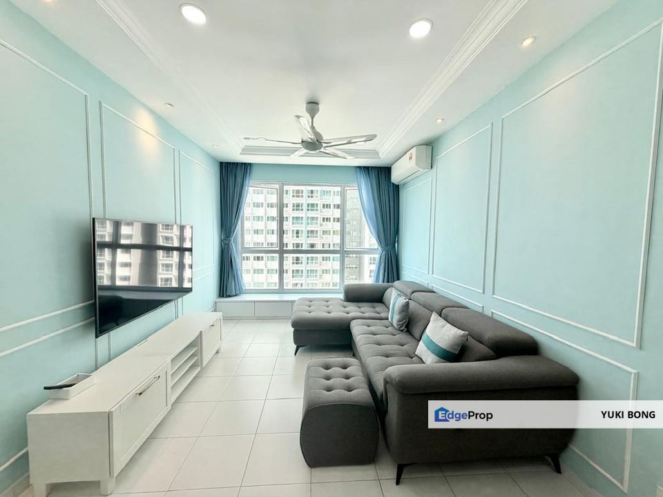 I-Santorini Brezzy Theme Super Good Condition Seaview , Penang, Tanjung Tokong