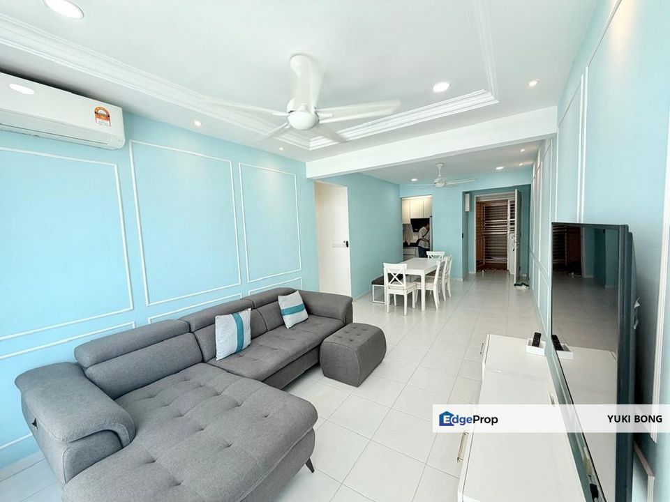 I-Santorini Brezzy Theme Super Good Condition Seaview , Penang, Tanjung Tokong