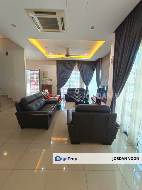 Juru Height 2 Sty Bungalow Extended Kitchen Furnished Spacious, Juru, Penang, Juru