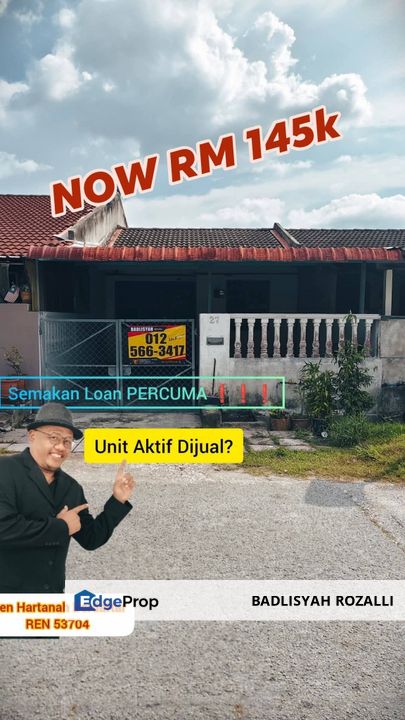 “𝐃𝐞𝐚𝐥 𝐏𝐚𝐧𝐭𝐚𝐬! 𝐑𝐮𝐦𝐚𝐡 𝐑𝐌𝟏𝟒𝟓𝐊 𝐍𝐢 𝐁𝐮𝐤𝐚𝐧 𝐒𝐞𝐥𝐚𝐥𝐮 𝐀𝐝𝐚!”, Perak, Lahat