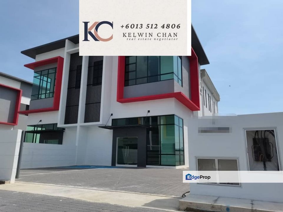 2Storey Semi Detached Warehouse Taman Industrian Impian Alma, Penang, Bukit Mertajam