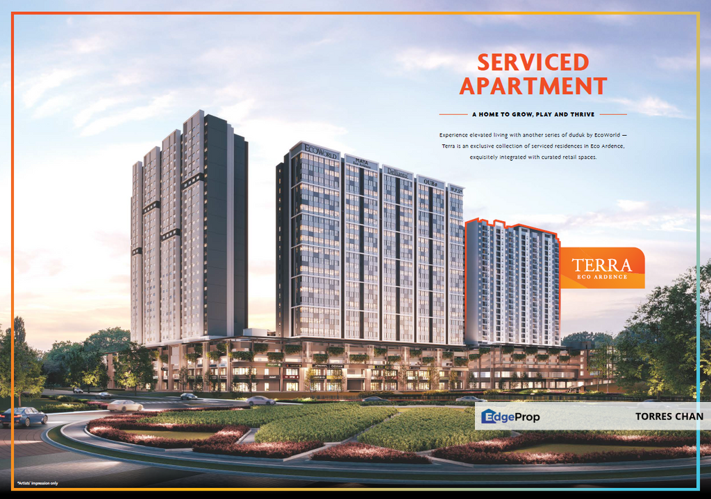 Eco Ardence Terra Residence 3 Bedrooms with Semi Furniture in Setia Alam, Selangor, Shah Alam