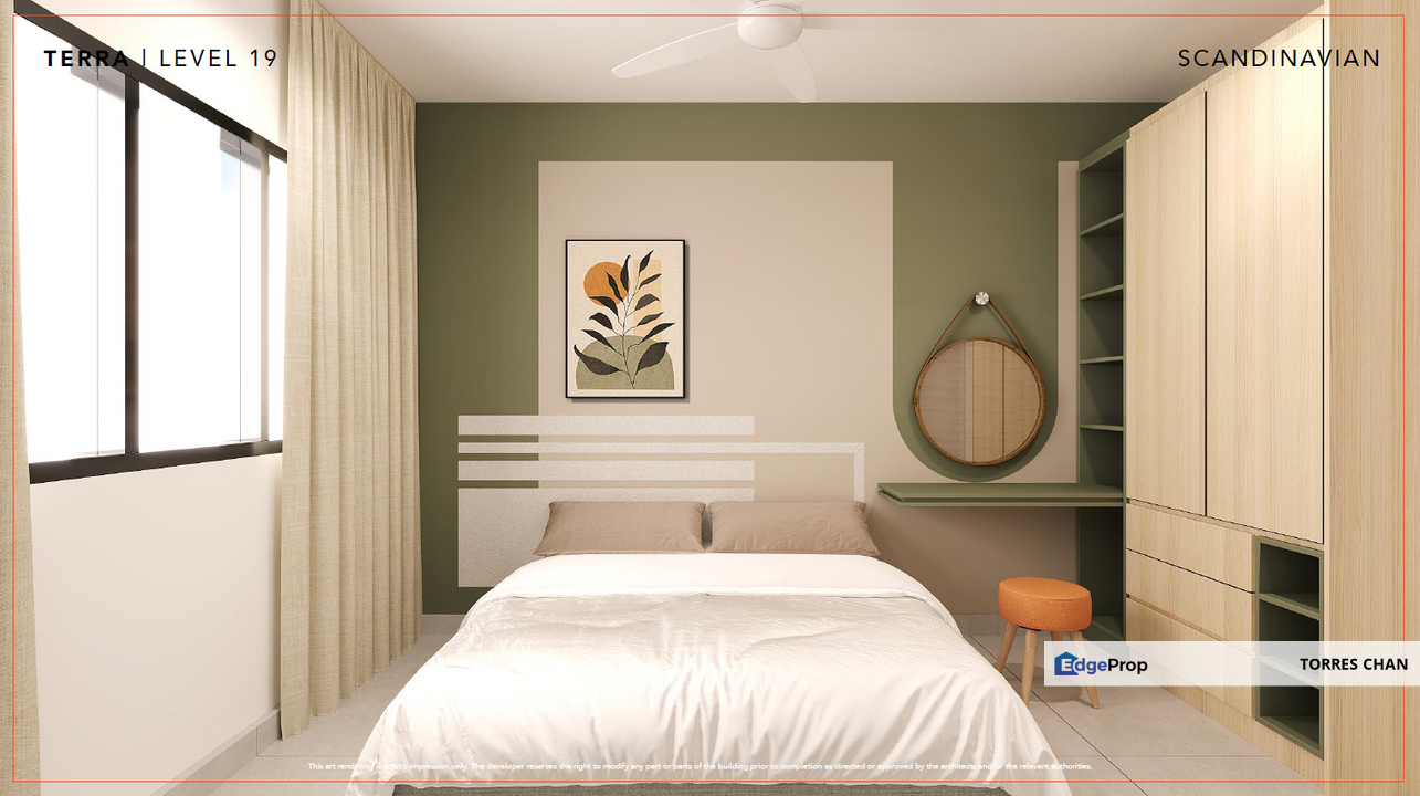 Eco Ardence Terra Residence 3 Bedrooms with Semi Furniture in Setia Alam, Selangor, Shah Alam