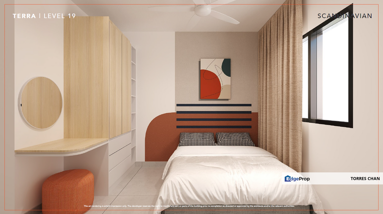 Eco Ardence Terra Residence 3 Bedrooms with Semi Furniture in Setia Alam, Selangor, Shah Alam