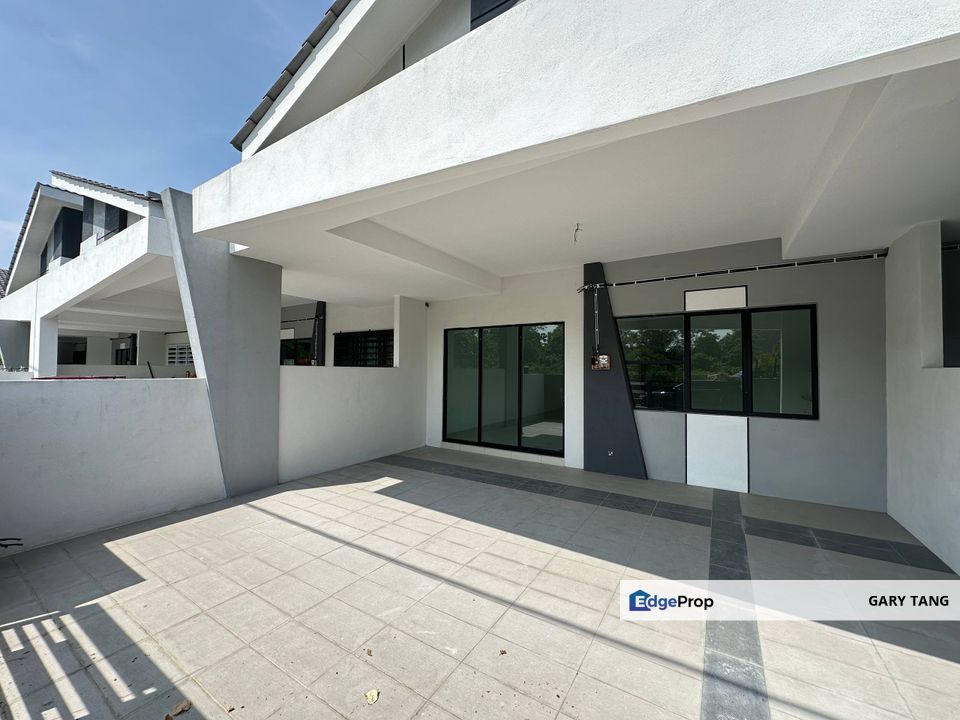 ipoh gunung lang, lang aman, single storey terrace house brand new, Perak, Ipoh