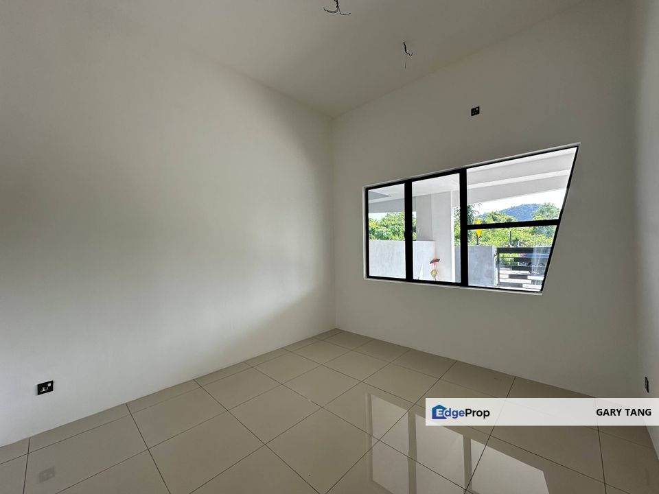 ipoh gunung lang, lang aman, single storey terrace house brand new, Perak, Ipoh