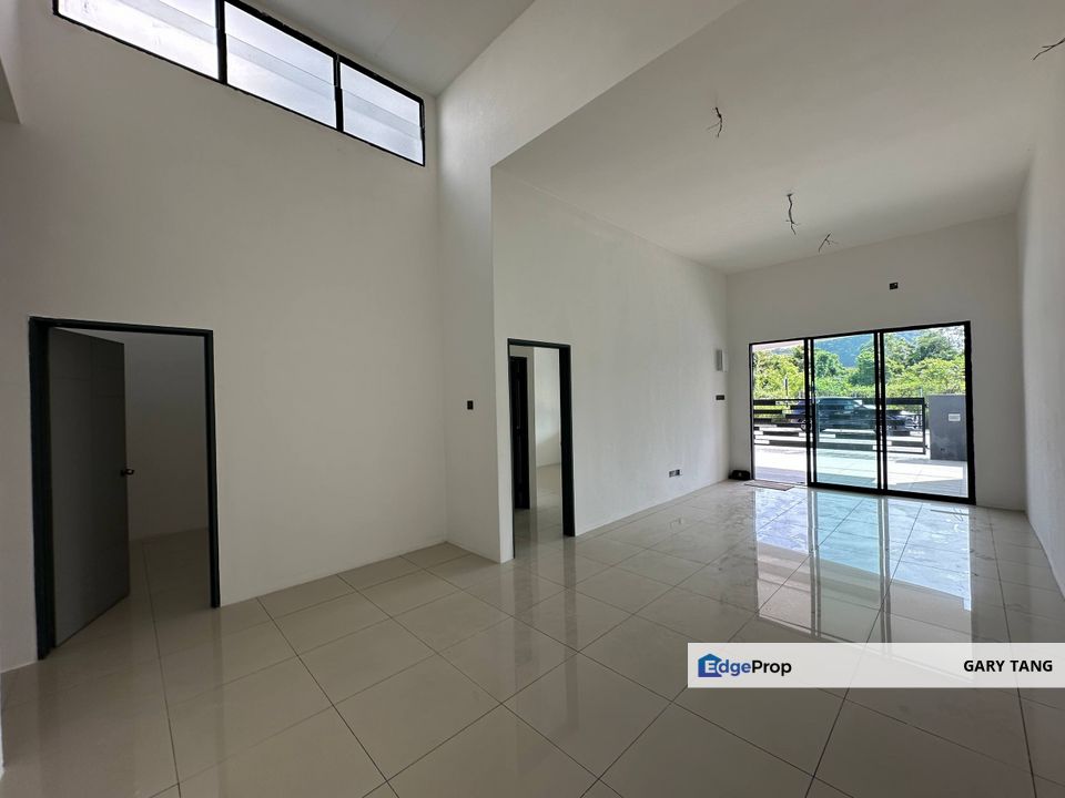 ipoh gunung lang, lang aman, single storey terrace house brand new, Perak, Ipoh