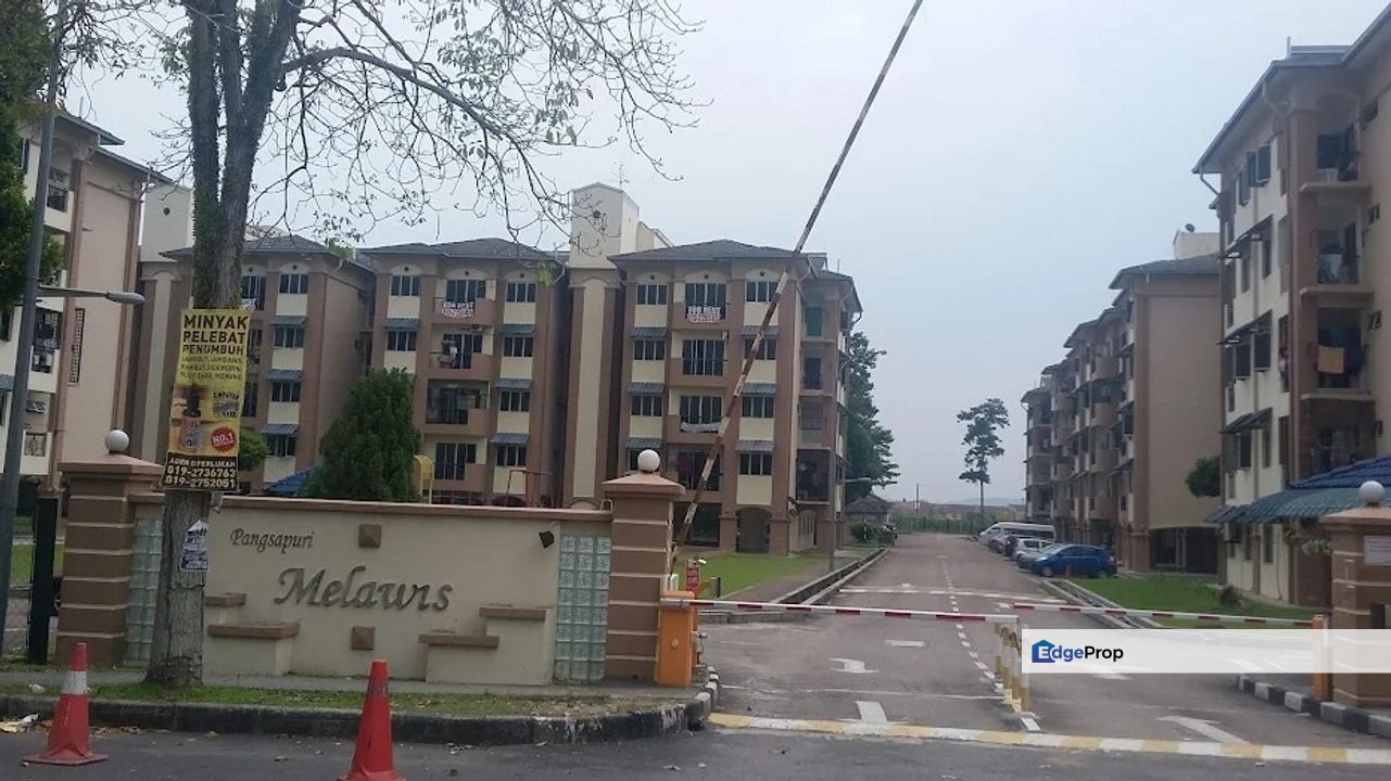 Full Loan, Apartment Melawis, Tmn Universiti Skudai, 3 Beds, Freehold, Below Market, Near UTM, Johor, Skudai