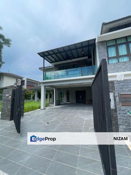 Semi D Taman Laguna Perling For Rent | 4800 Sqft | 13KM TO CIQ, Johor, Johor Bahru
