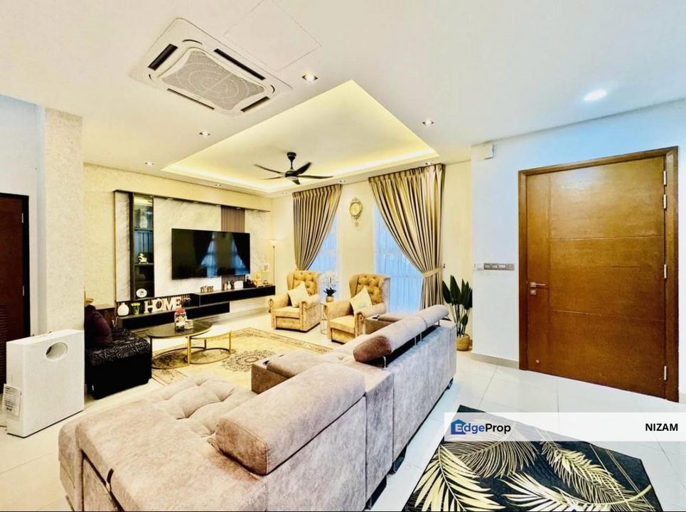Cluster House Taman Denai Alam For Sale | Fully Renovated & Fully Furnished |, Johor, Pasir Gudang
