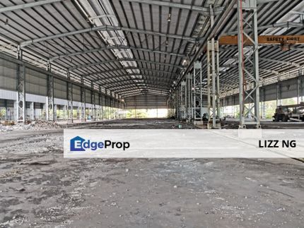 Melaka 9 Acres Factory with ROI 9% For RENT/SALE, Melaka, Batu Berendam