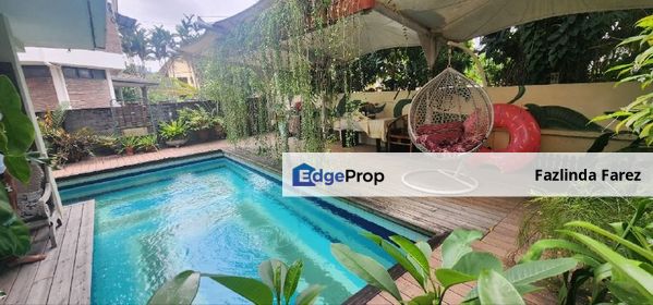 Sek.3 Shah Alam, Double Storey Bungalow with Swimming Pool and Greenery Landscape > For Sale, Selangor, Shah Alam