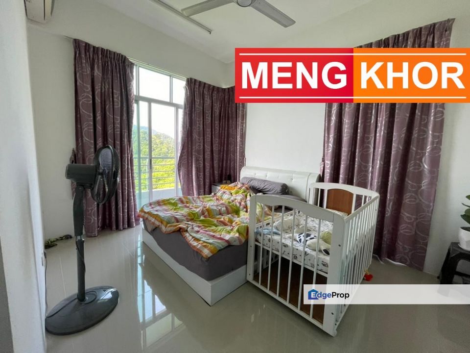 Corner 1195sf High floor Basic unit Rare, Penang, Ayer Itam