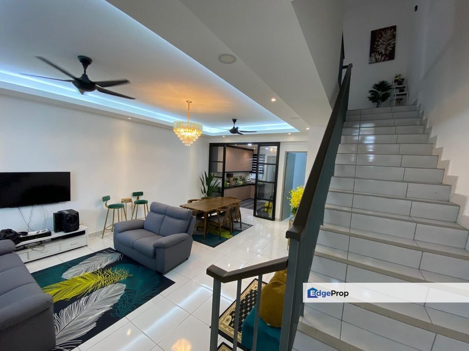 Taman M Aruna, Saujana Rawang Double Storey Terrance For Sale Fully Furnish, Selangor, Rawang