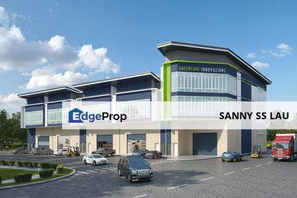 Taman Perindustrian Meranti Utama, Puchong / Premium Superlink Factory Phase 2 FOR SALE, Selangor, Puchong