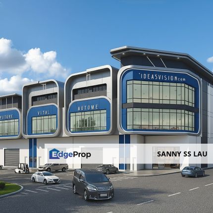 Taman Perindustrian Meranti Utama, Puchong / Premium Superlink Factory Phase 2 FOR SALE, Selangor, Puchong