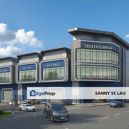 Taman Perindustrian Meranti Utama, Puchong / Premium Superlink Factory Phase 2 FOR SALE, Selangor, Puchong