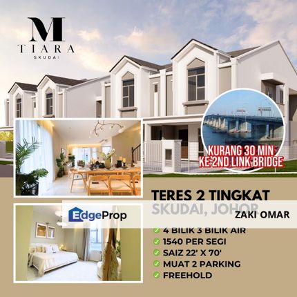 [NEW LAUNCH] Freehold 2-Storey Terrace House @ M Tiara Phase 3, Skudai by MahSing, Johor, Johor Bahru